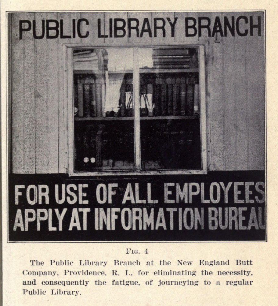 Fig 4 - Public Library Branch at the New England Butt Company