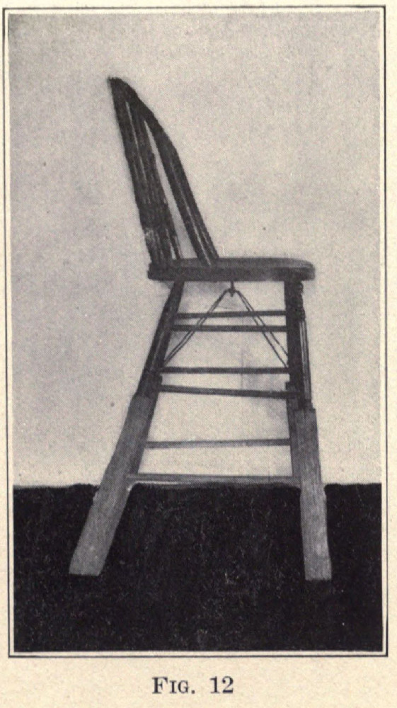 Fig 12 - Chair for sitting work