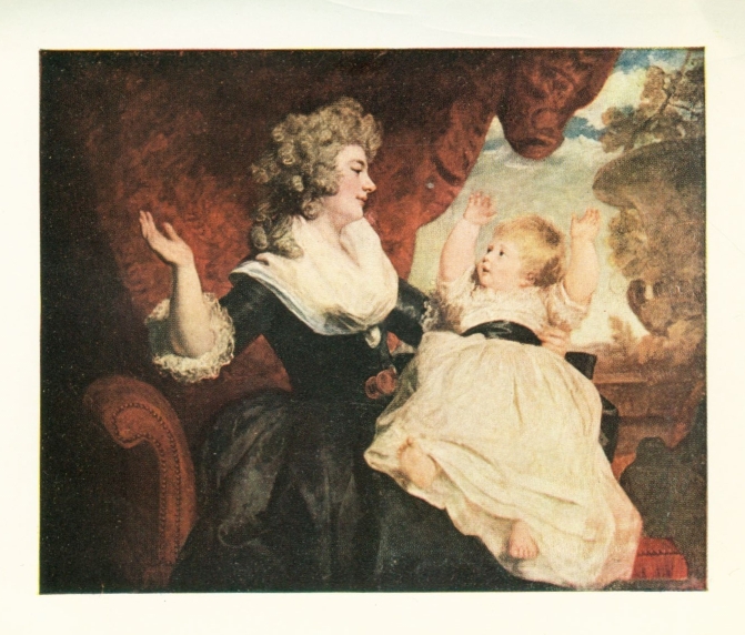 Duchess of Devonshire and Child