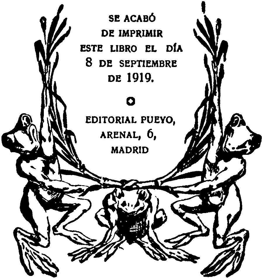 Colofón del libro