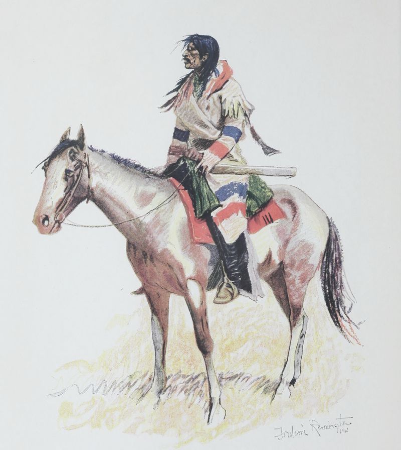 Scout seated on horse